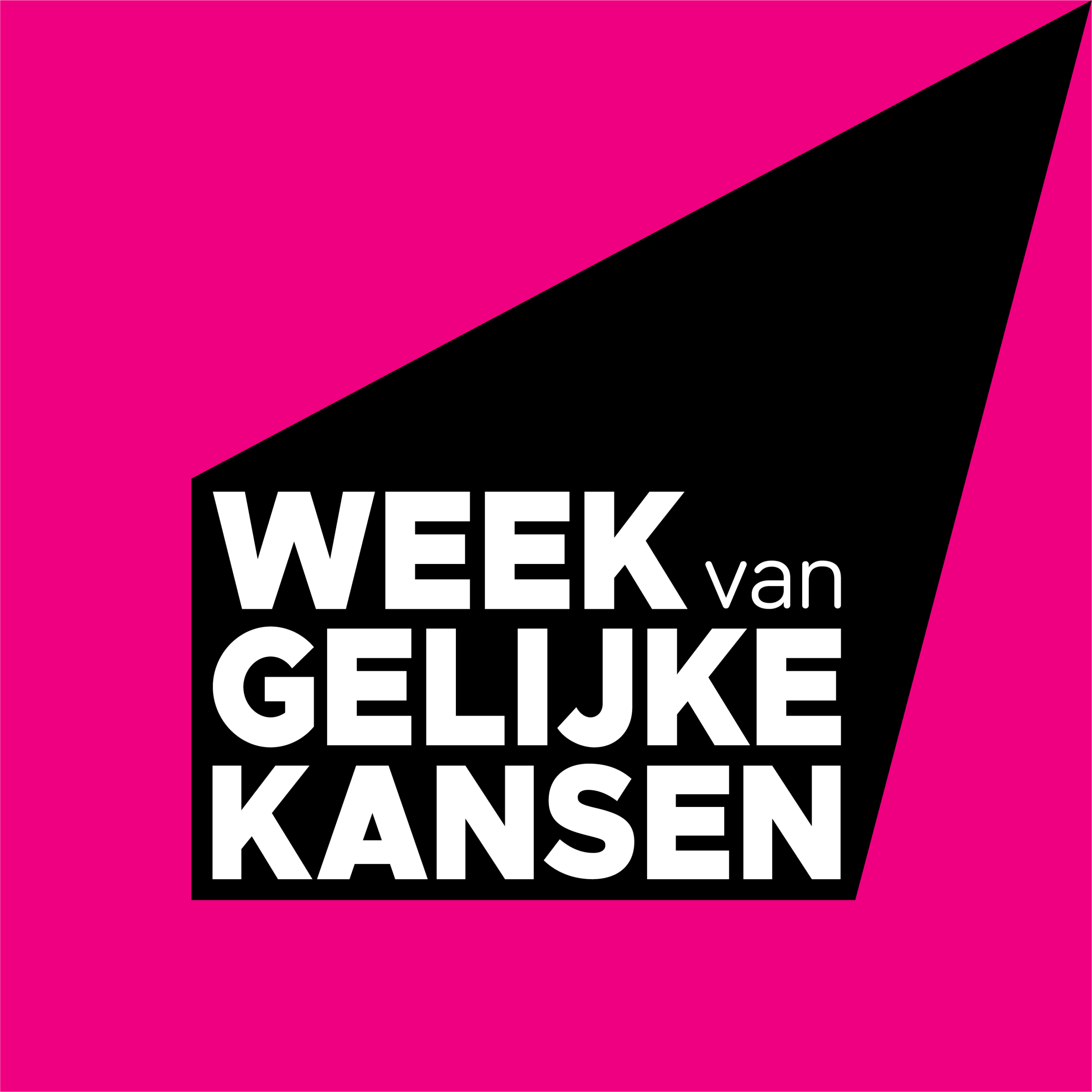 Logo roze-Week van Gelijke Kansen